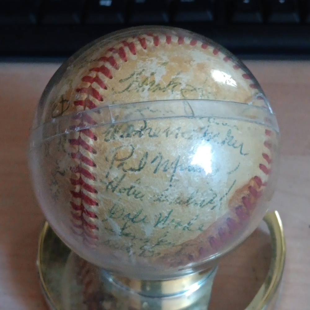 1950s Era Team Signed Ball